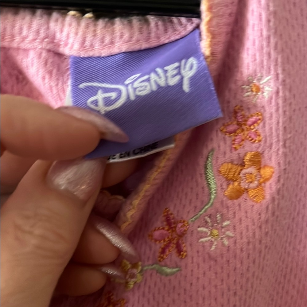 Pink Baby Romper with Winnie the Pooh Embroidered Design - Picture 3 of 5